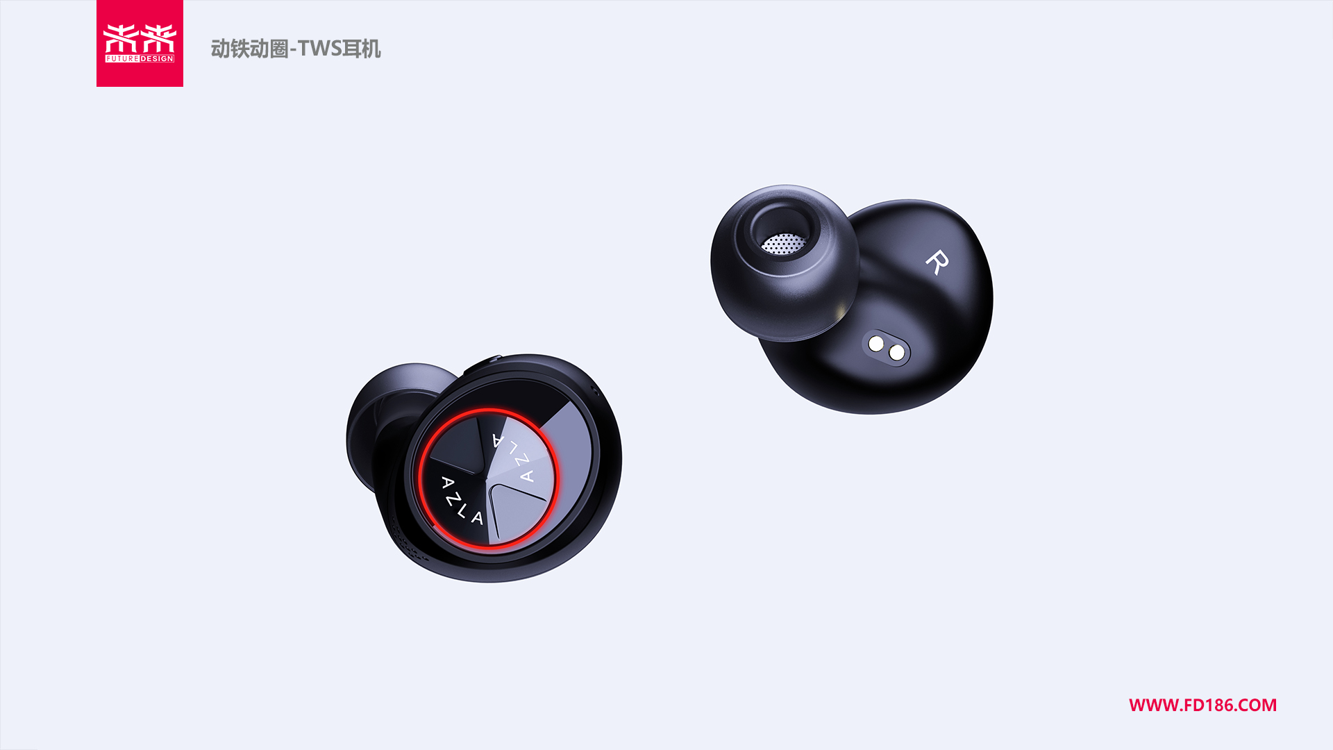 蓝牙耳机设计-双动铁动圈蓝牙TWS耳机
